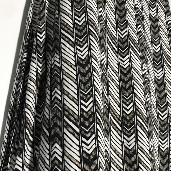 MAX STUDIO | Maxi Skirt - Black White & Cream — S - Picture 4 of 8